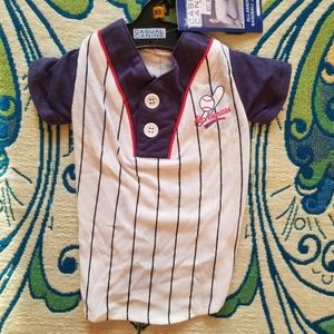 🐾NWT XS Baseball Jersey Tee Dog Shirt Casual